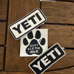 Yeti stickers